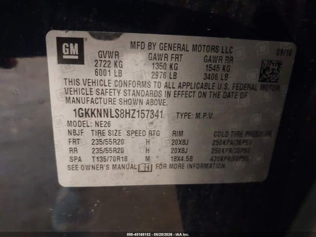 2017 GMC ACADIA SLT-2 9