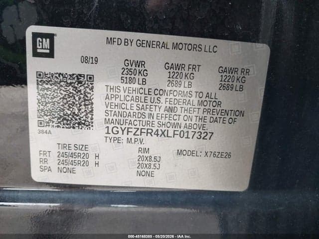 2020 CADILLAC XT4 AWD SPORT 9