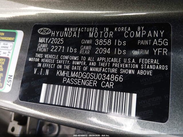 2025 HYUNDAI ELANTRA SEL SPORT 9