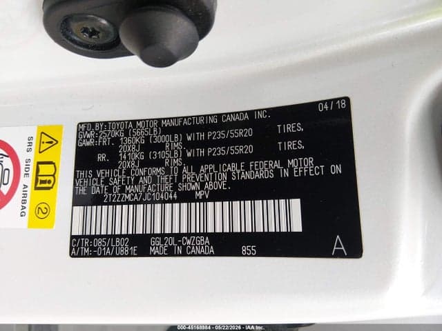 2018 LEXUS RX 350 9