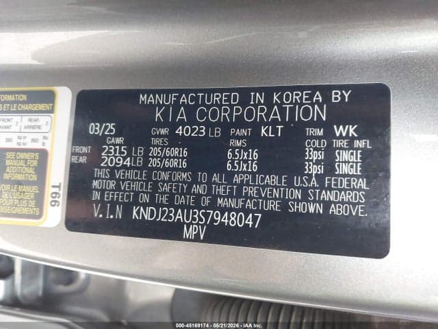 2025 KIA SOUL LX 9