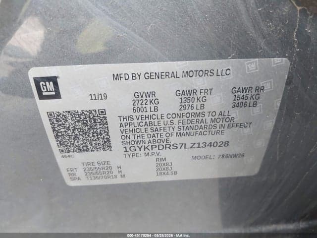 2020 CADILLAC XT6 AWD PREMIUM LUXURY 9