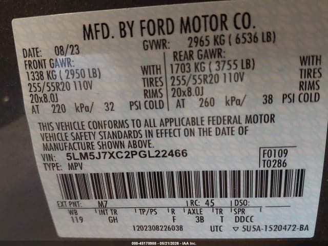 2023 LINCOLN AVIATOR RESERVE 9