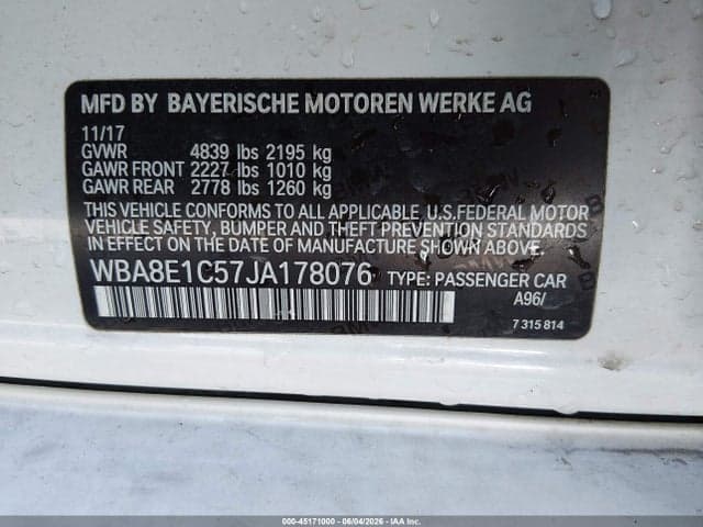 2018 BMW 330E IPERFORMANCE 9