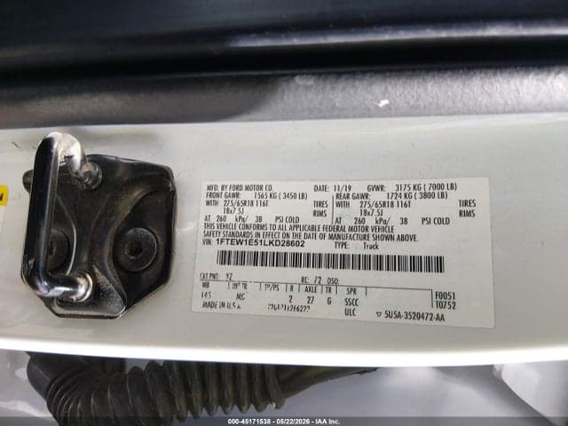 2020 FORD F-150 XLT 9
