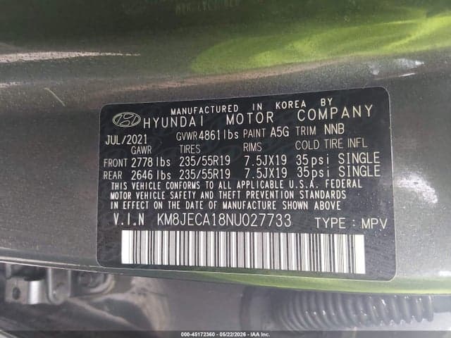 2022 HYUNDAI TUCSON HYBRID LIMITED 9