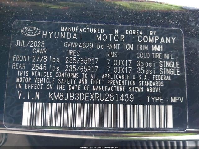 2024 HYUNDAI TUCSON SEL 9