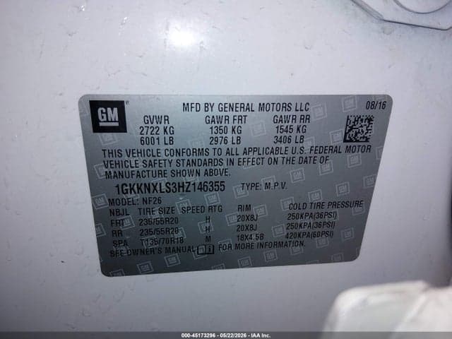 2017 GMC ACADIA DENALI 9