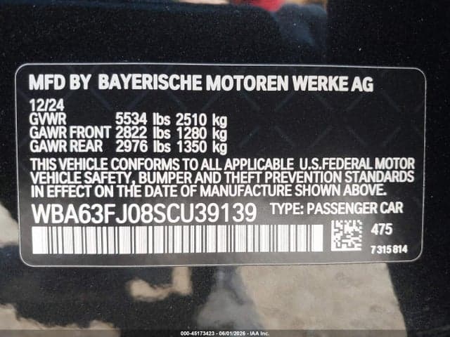 2025 BMW 540I XDRIVE 9