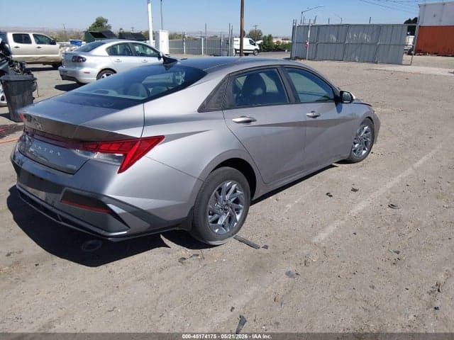 2024 HYUNDAI ELANTRA HYBRID BLUE 4