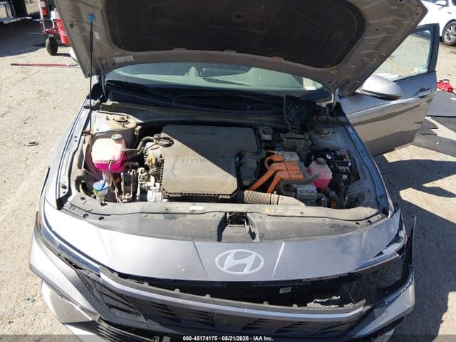2024 HYUNDAI ELANTRA HYBRID BLUE 10
