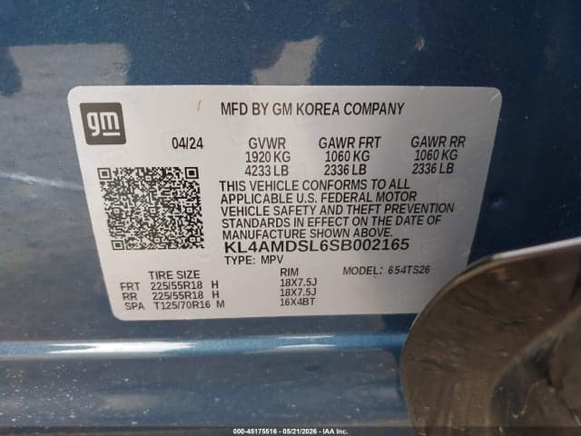 2025 BUICK ENCORE GX SPORT TOURING FWD 9