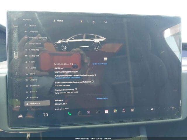 2022 TESLA MODEL X 19