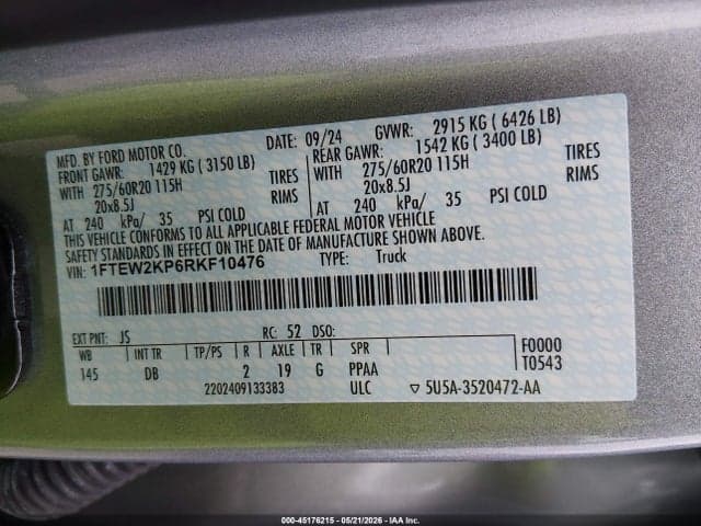 2024 FORD F-150 STX 9