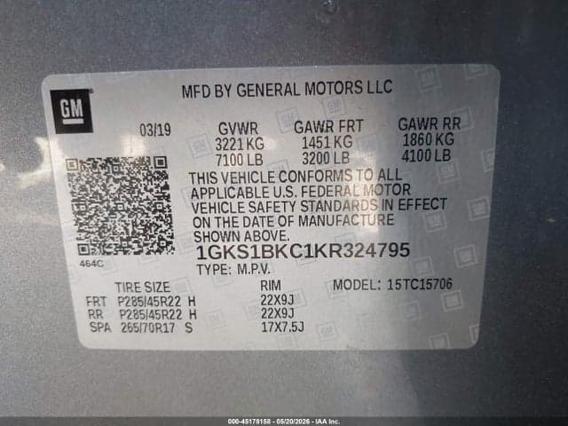 2019 GMC YUKON SLT 9
