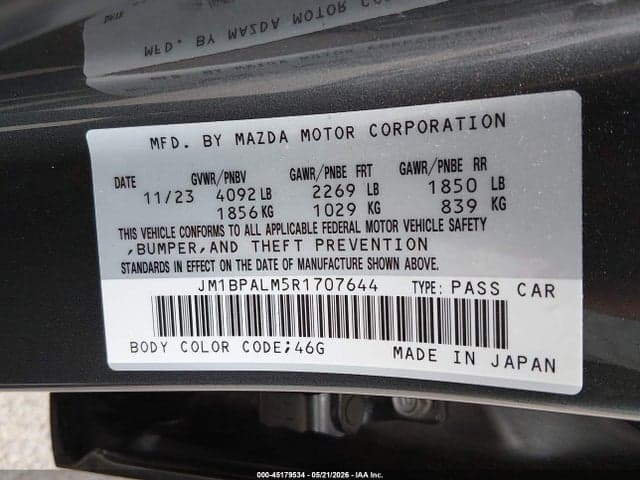 2024 MAZDA MAZDA3 2.5 S PREFERRED 9