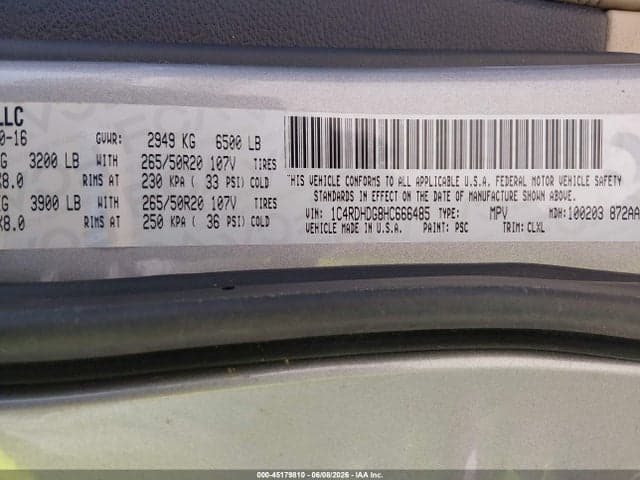 2017 DODGE DURANGO GT RWD 9