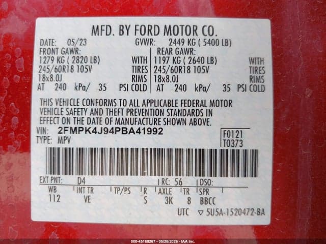 2023 FORD EDGE SEL 9