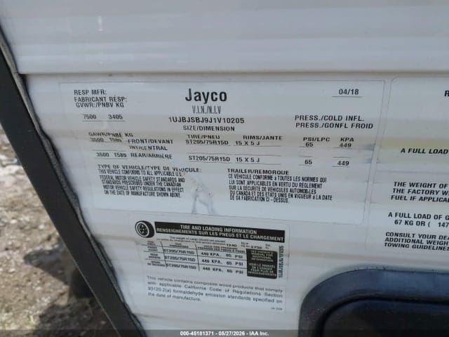 2018 JAYCO OTHER 9
