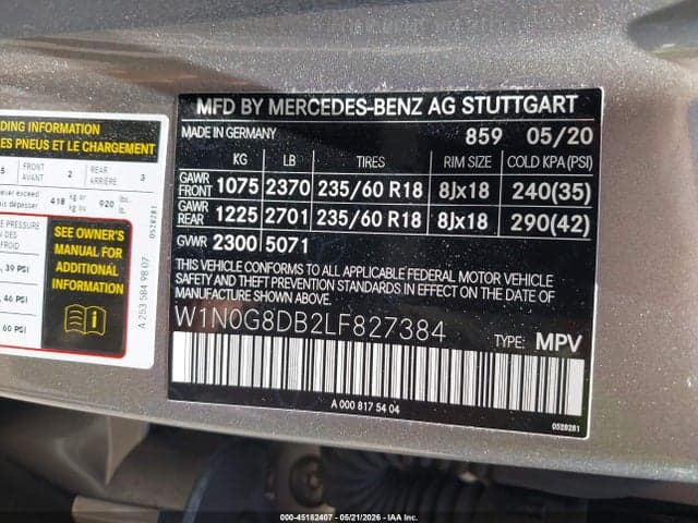 2020 MERCEDES-BENZ GLC 300 9
