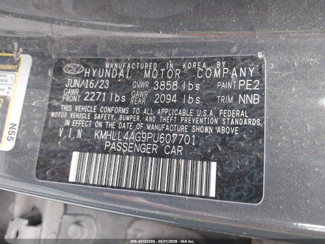 2023 HYUNDAI ELANTRA SE 9