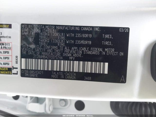 2026 LEXUS RX 350 PREMIUM 9