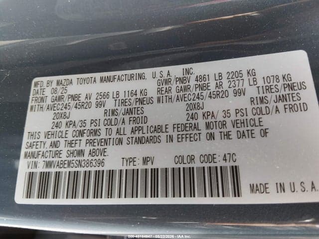 2025 MAZDA CX-50 2.5 S PREMIUM PLUS PACKAGE 9