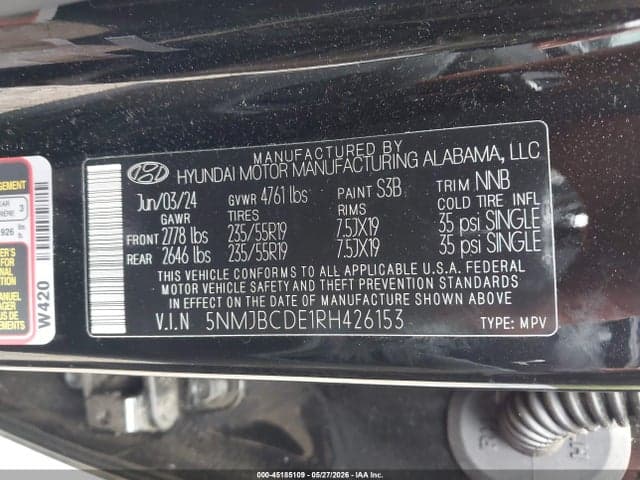 2024 HYUNDAI TUCSON SEL 9