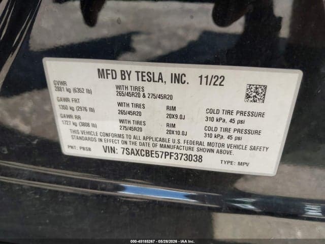2023 TESLA MODEL X 9