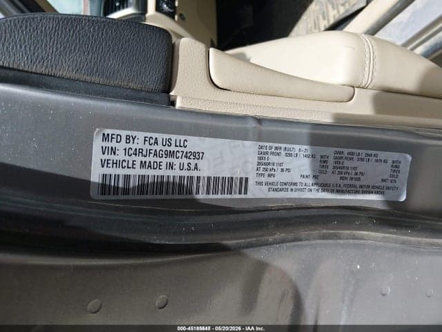 2021 JEEP GRAND CHEROKEE LAREDO E 4X4 9