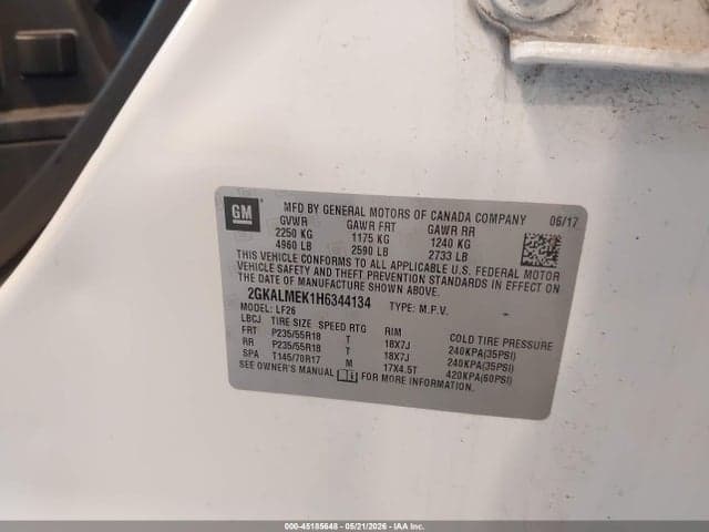2017 GMC TERRAIN SLE-1 9