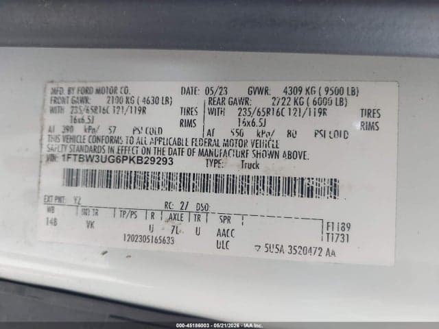 2023 FORD TRANSIT-350 CARGO VAN 9