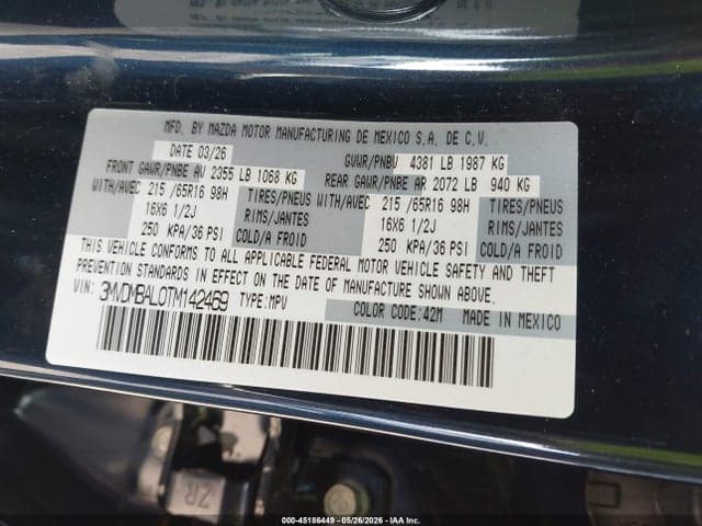 2026 MAZDA CX-30 2.5 S 9