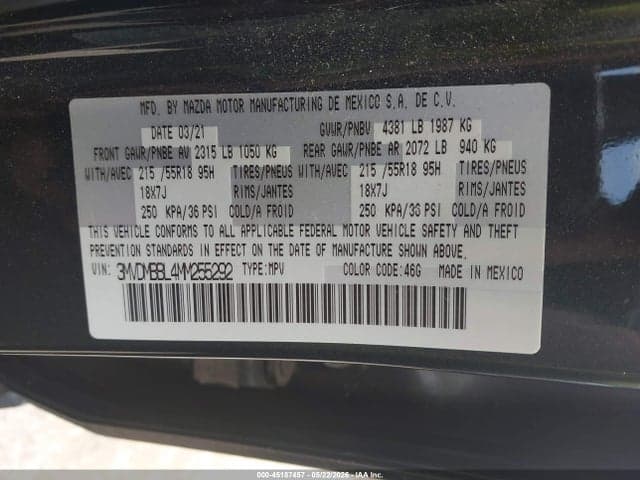 2021 MAZDA CX-30 SELECT 9