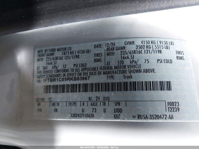 2024 FORD TRANSIT-250 9