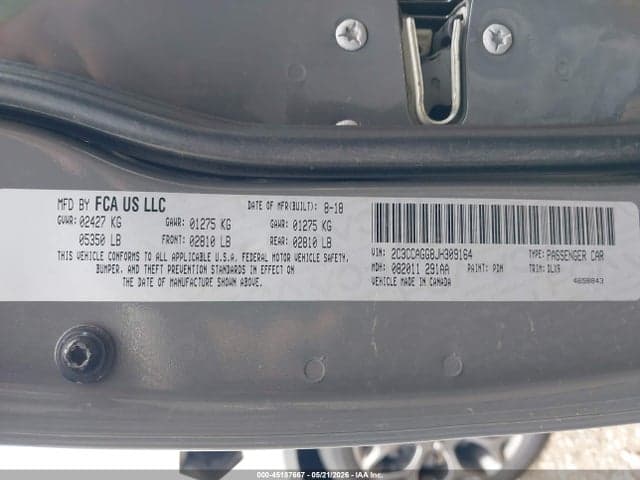 2018 CHRYSLER 300 300S AWD 9