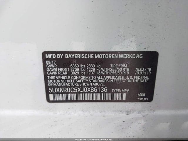 2018 BMW X5 XDRIVE35I 10