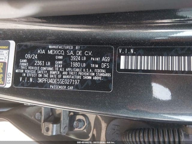 2025 KIA K4 EX 9