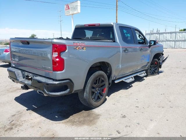 2025 CHEVROLET SILVERADO 1500 4WD SHORT BED CUSTOM TRAIL BOSS 4