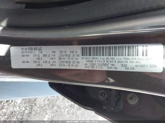 2020 RAM 1500 9