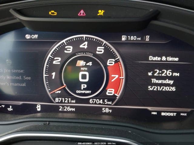 2018 AUDI S4 3.0T PREMIUM PLUS 16