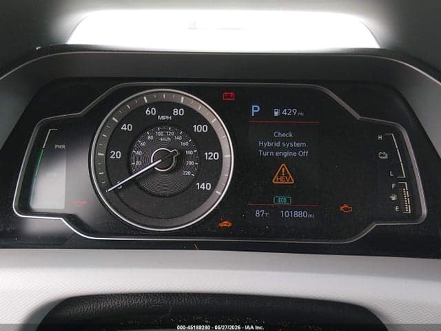 2020 HYUNDAI IONIQ HYBRID BLUE 7