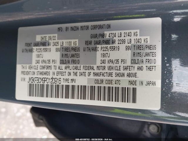 2023 MAZDA CX-5 2.5 S CARBON EDITION 9