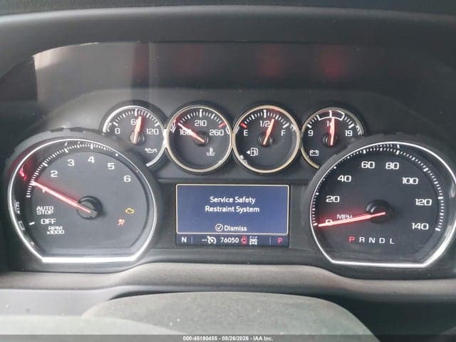 2020 CHEVROLET SILVERADO 1500 4WD SHORT BED LT 7