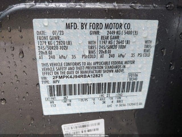 2024 FORD EDGE ST-LINE 9