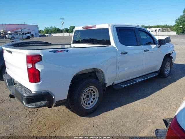 2020 CHEVROLET SILVERADO 1500 4WD SHORT BED WT 4