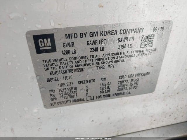 2019 BUICK ENCORE FWD PREFERRED 9