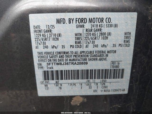 2026 FORD MAVERICK XLT 9