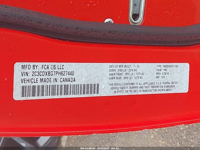2023 DODGE CHARGER SXT 9