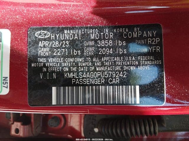 2023 HYUNDAI ELANTRA SEL 9